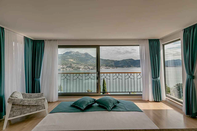 For sale luxury villa in Herceg Novi with a panoramic sea view  